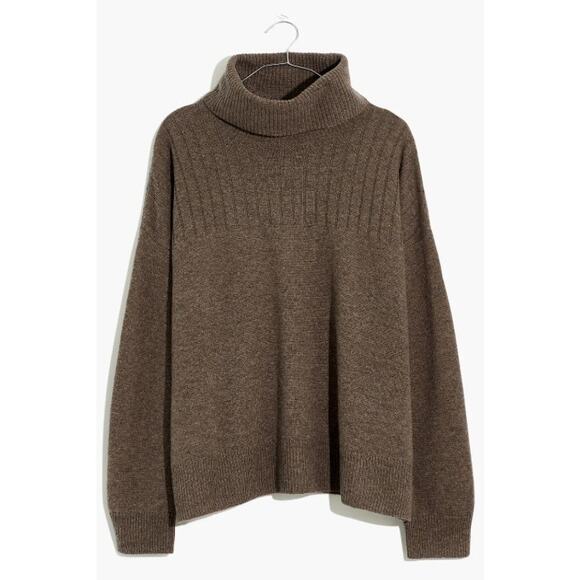 Madewell Hickory Turtleneck Sweater XXS - Picture 7 of 8